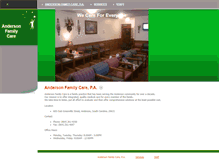 Tablet Screenshot of andersonfamilycare.com